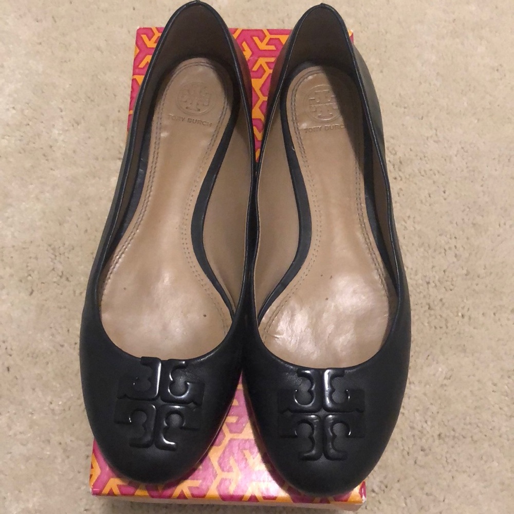 Tory Burch Black ballet flats